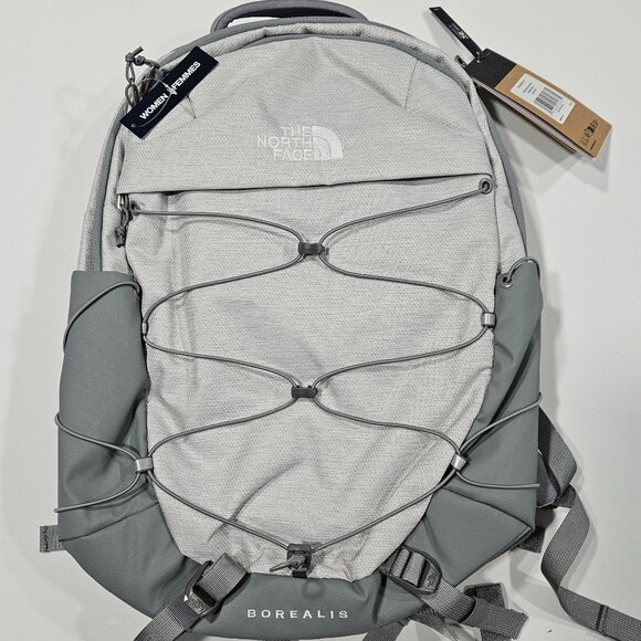 The North Face Women’s Borealis Backpack Gray 27L NWT - Picture 1 of 8
